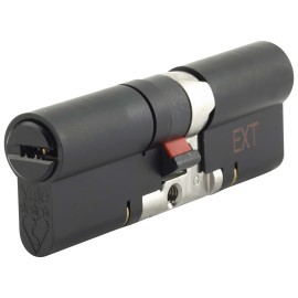 Yale Platinum 3 Star Euro Profile Cylinder Lock P-YS3-50/50MB - Matt Black